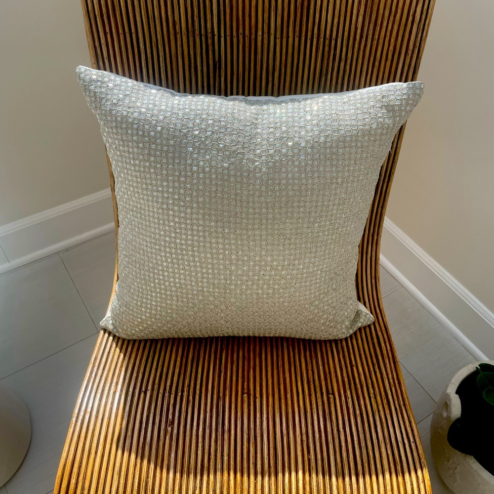 Beaded Pillow